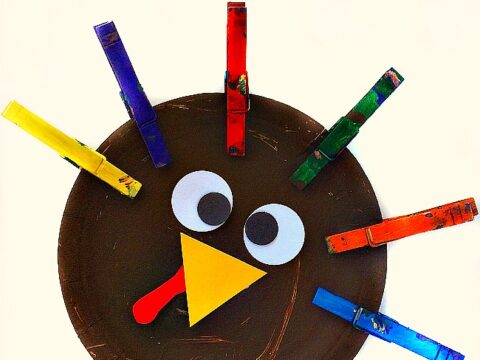 Image for Clothespin Turkey Crafts for Kids