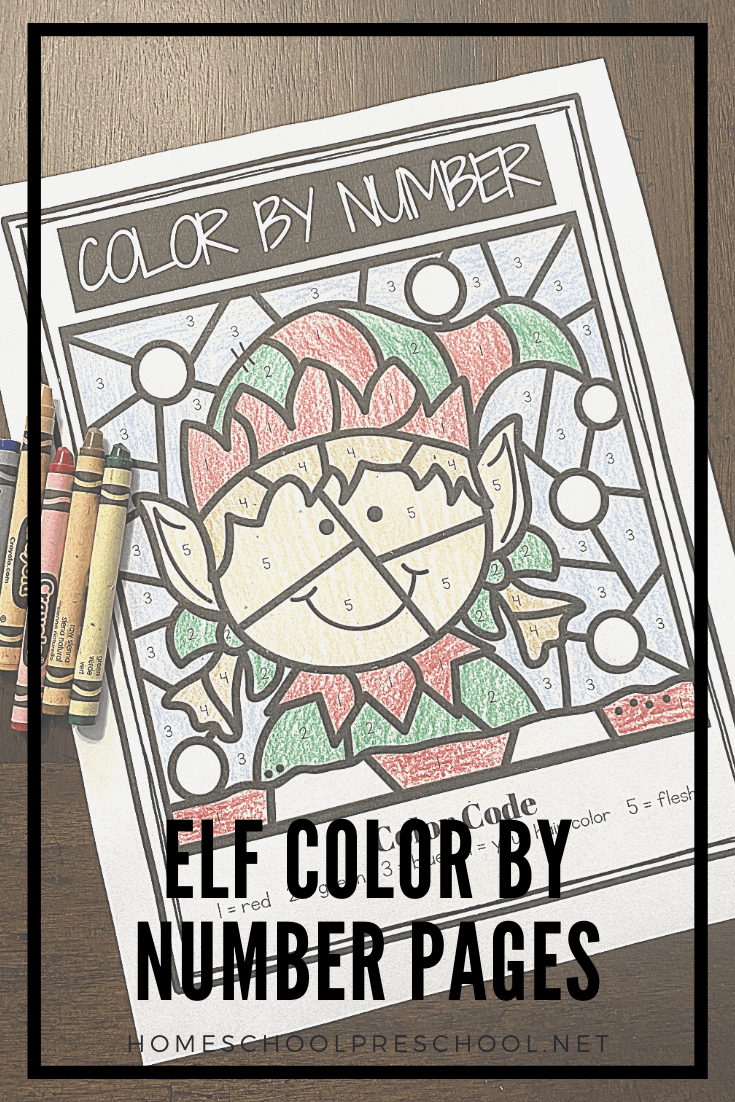 elf-color-number-1 Elf Color By Numbers