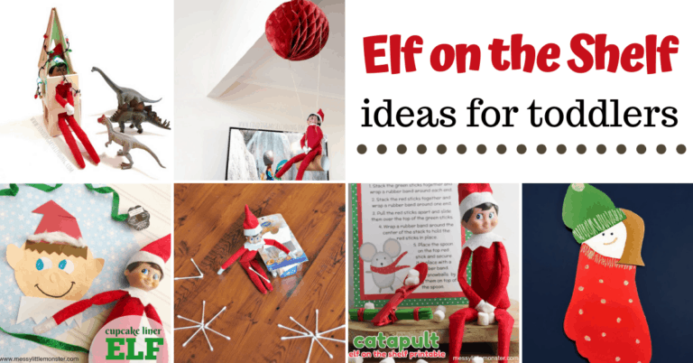 Easy Elf on the Shelf Ideas for Toddlers