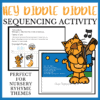 Printable Hey Diddle Diddle Sequencing Activity