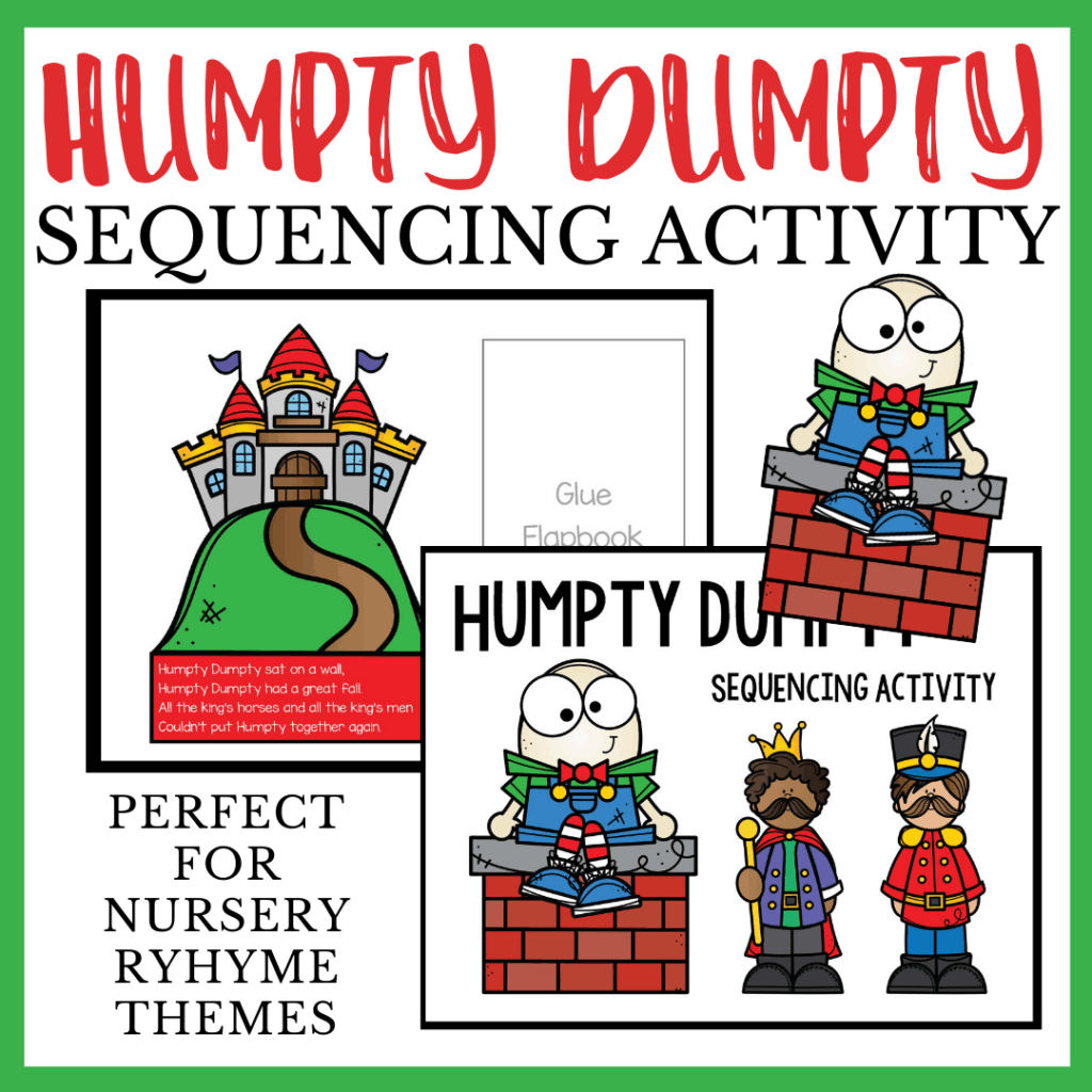 Printable Humpty Dumpty Sequencing Activity