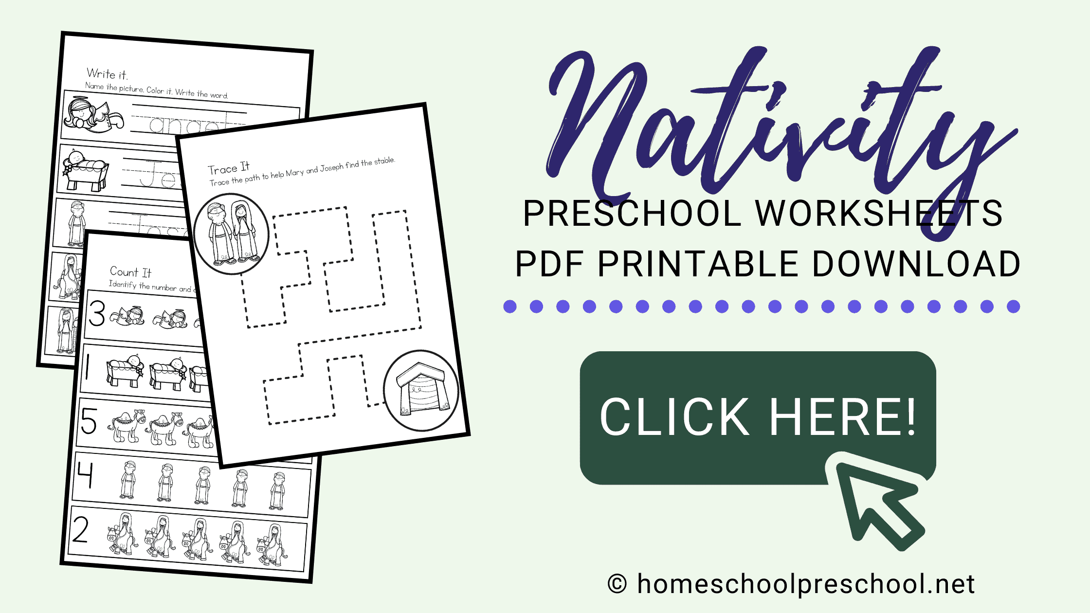 nativity-worksheets-download Nativity Worksheets