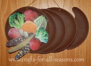 Image for Paper Plate Cornucopia