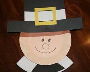 Image for Paper Plate Pilgrim Crafts
