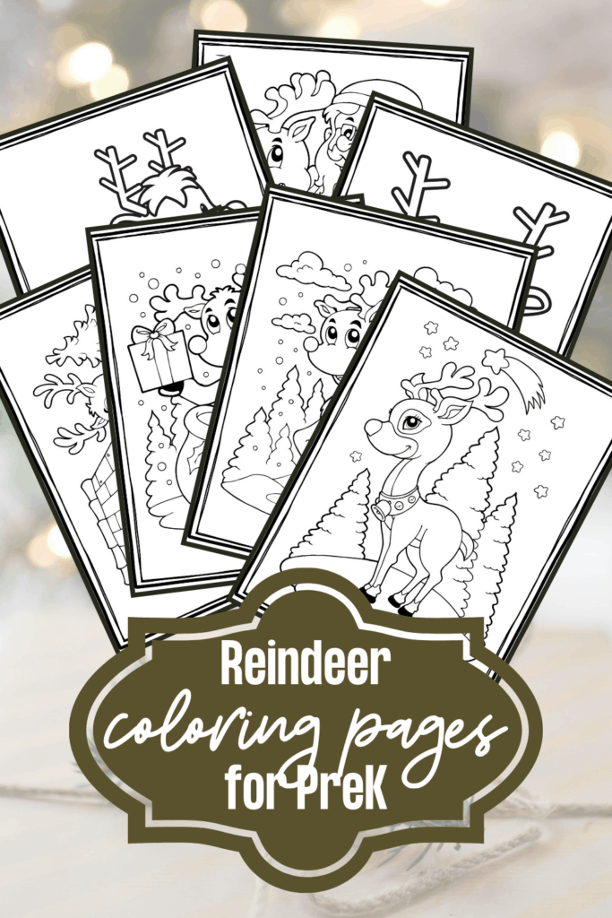 reindeer-color-pages-1-683x1024 Reindeer Christmas Coloring Pages