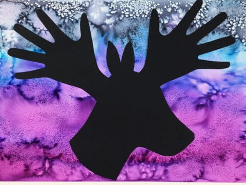 Image for Christmas handprint art
