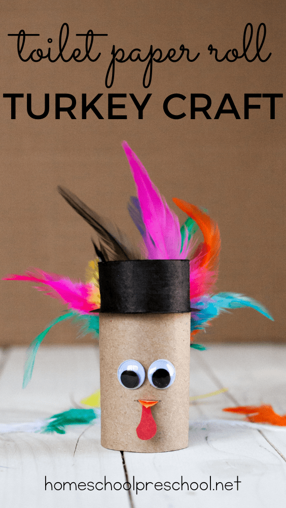 Toilet Paper Roll Turkey Craft
