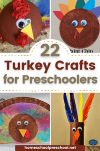Turkey Crafts for Preschoolers