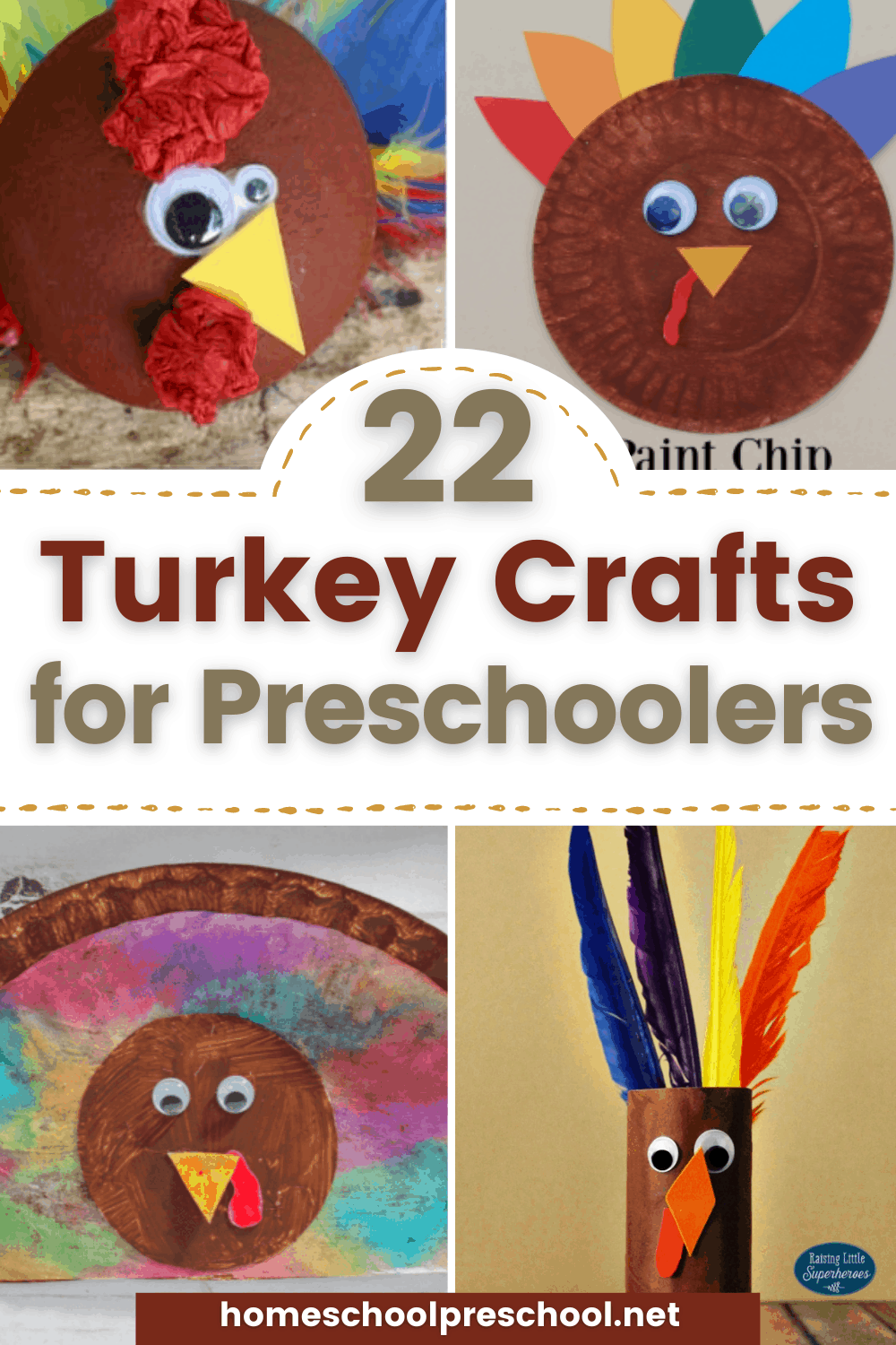 Turkey Crafts for Preschoolers