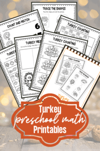 Turkey Math Worksheets