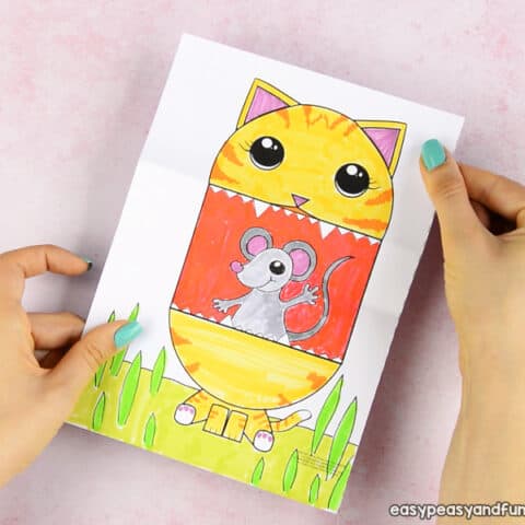 Big-Mouth-Printable-Craft-480x480 Cat Crafts for Preschoolers