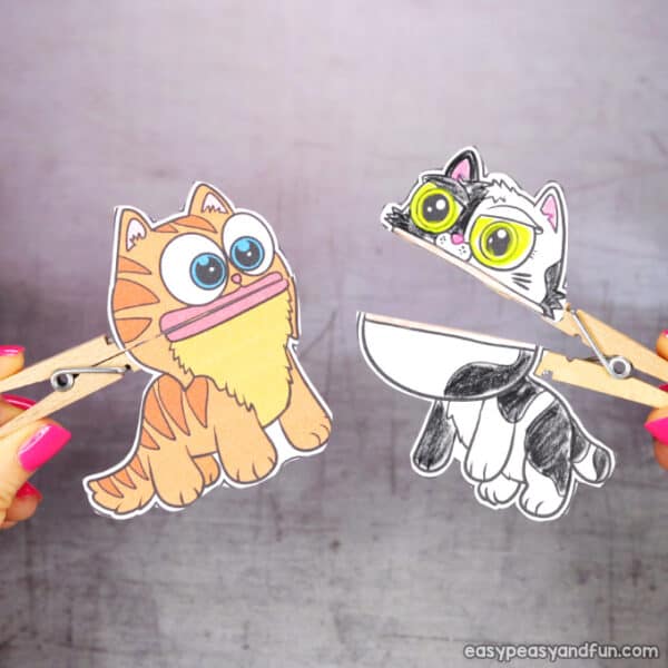 25 Adorable Cat Crafts for Preschoolers to Make
