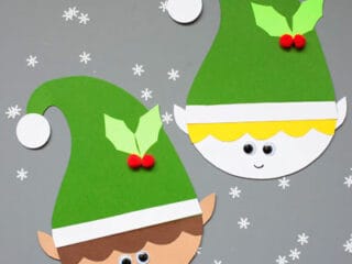 Image for Paper Elf Craft For Kids 