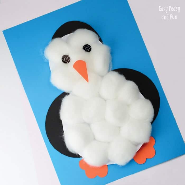 Penguin-Craft-1 Penguin Crafts for Preschoolers