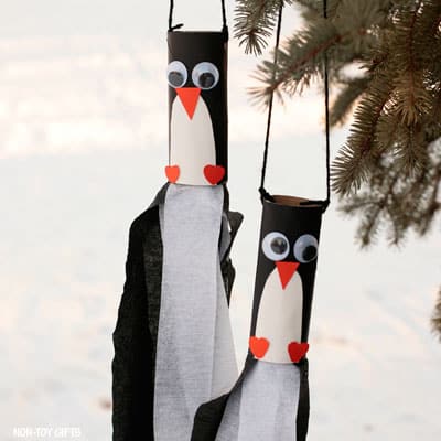 Penguin-windsocks-featured-image Penguin Crafts for Preschoolers