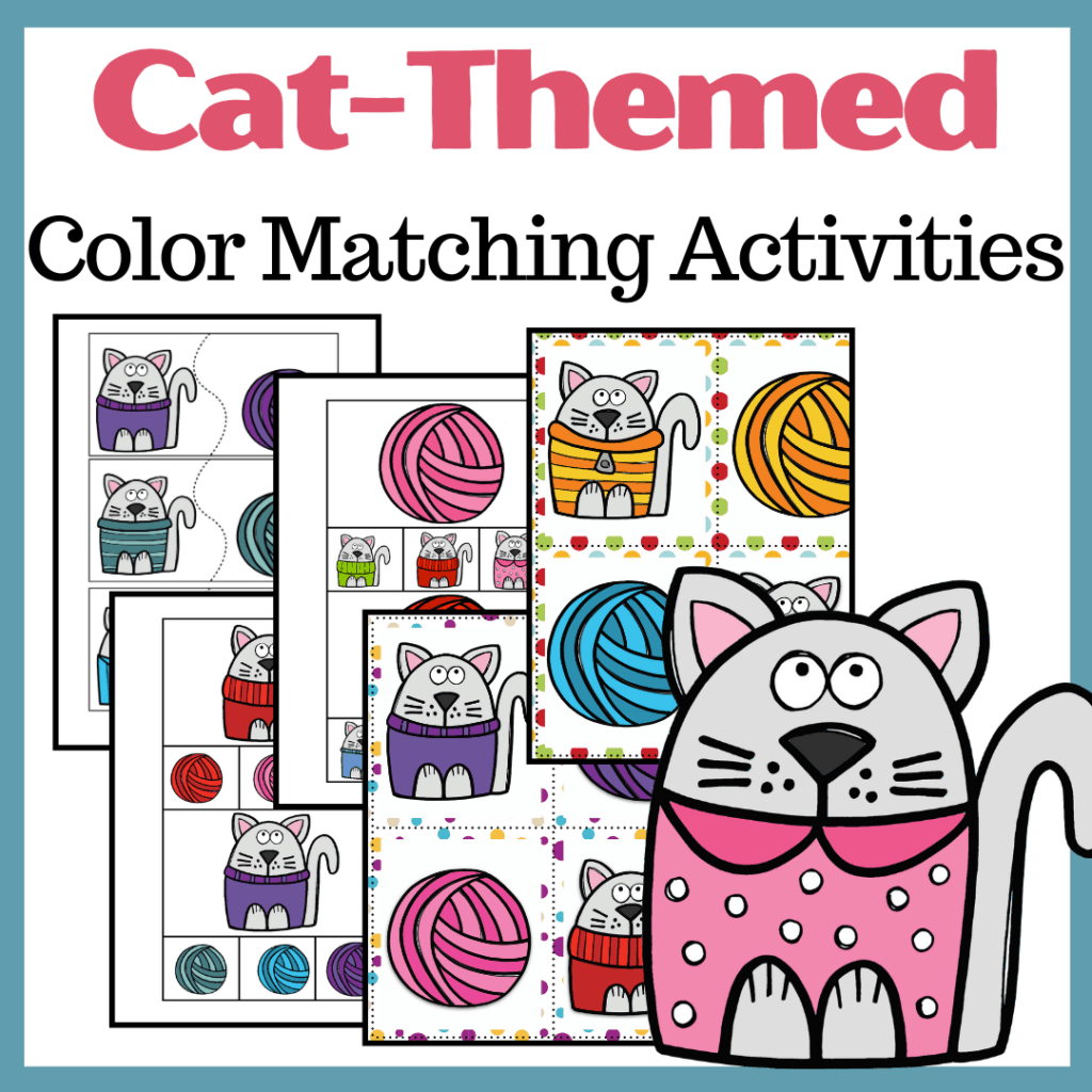 cat-colors-tpt-1024x1024 Dog Preschool Number Worksheets