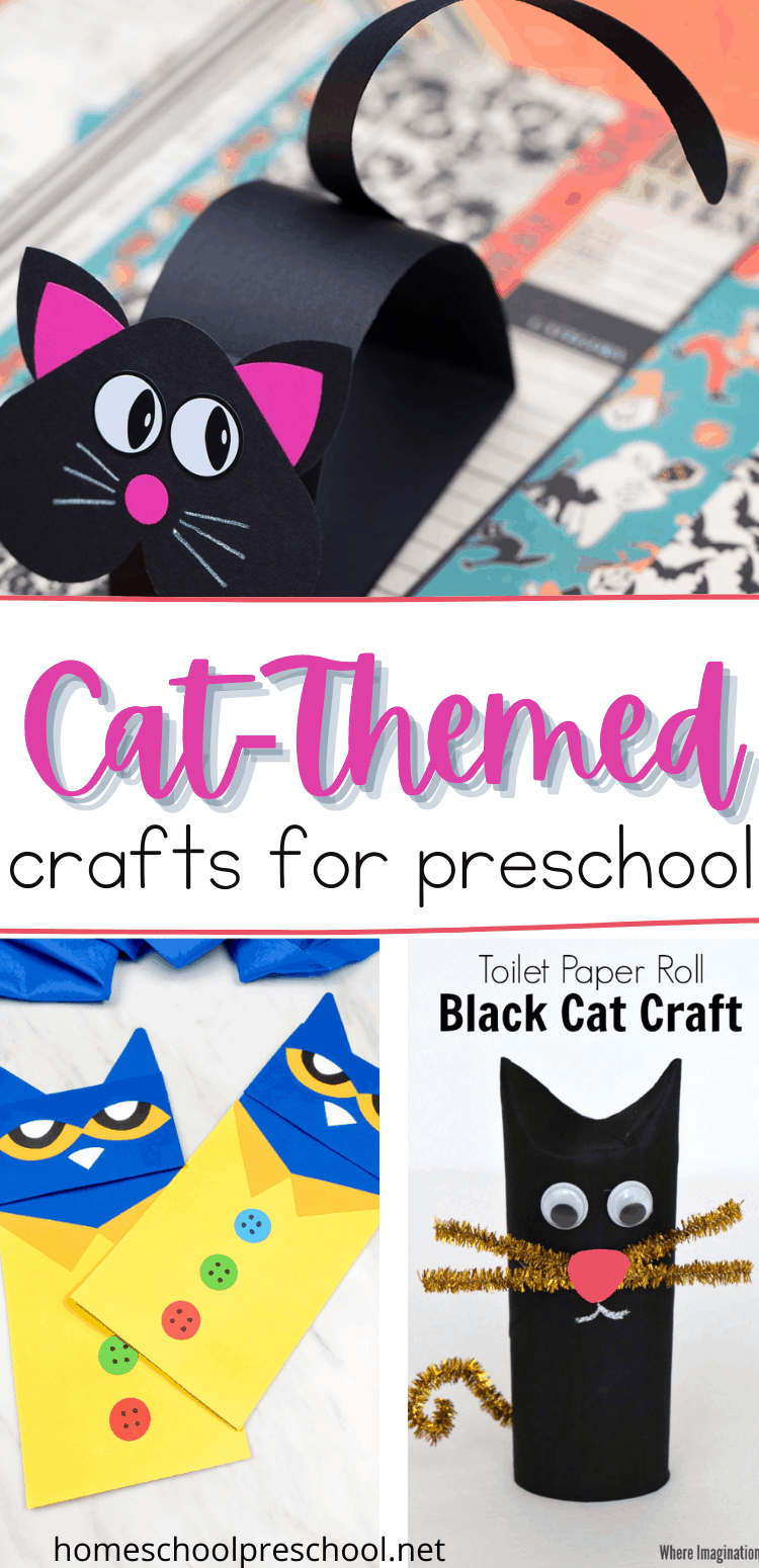 cat-crafts-2 Cat Crafts for Preschoolers