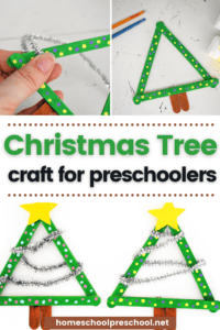 Christmas Tree Craft for Preschoolers