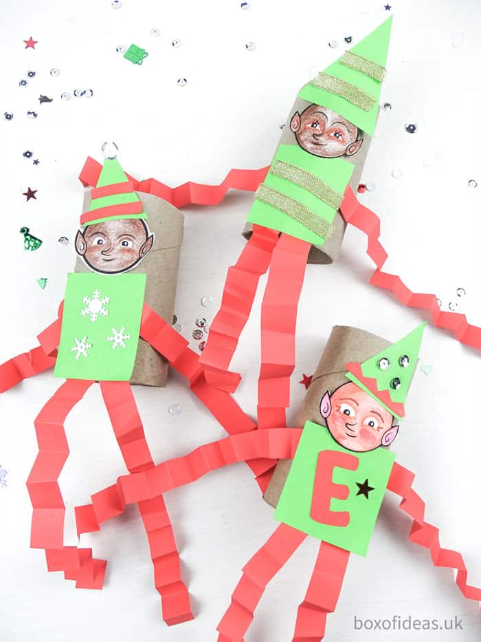 colllection-of-diy-christmas-paper-elf-on-the-shelf-craft-for-teachers-of-preschool-kids Elf Paper Crafts