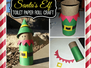 Image for Santa's Elf Toilet Paper Roll Craft For Kids