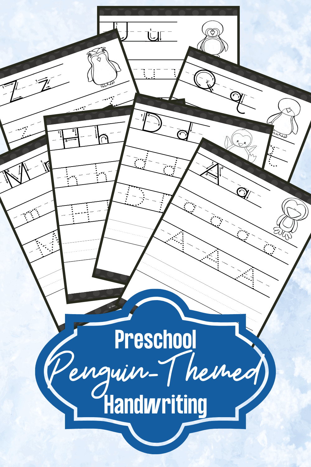 Penguin ABC Handwriting Practice