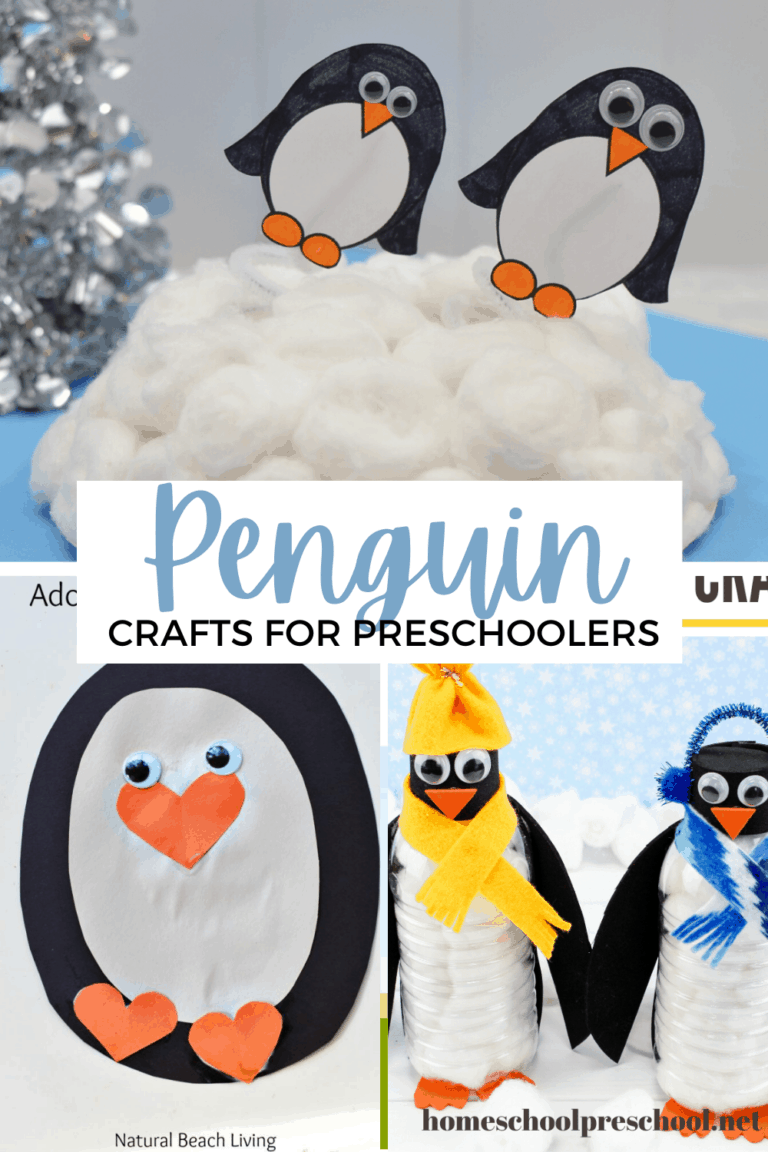 Penguin Crafts for Preschoolers