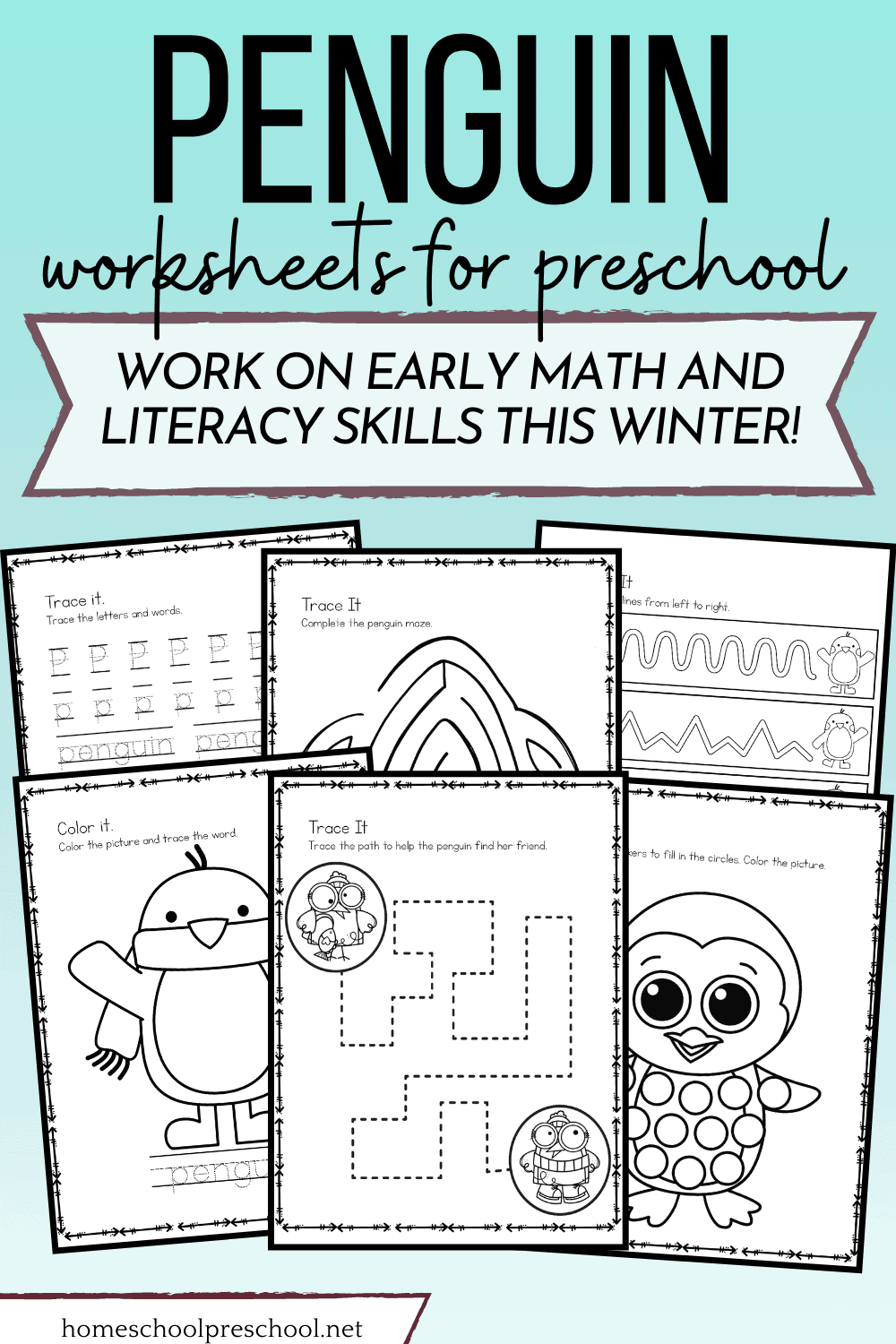 P is for Penguin Worksheets
