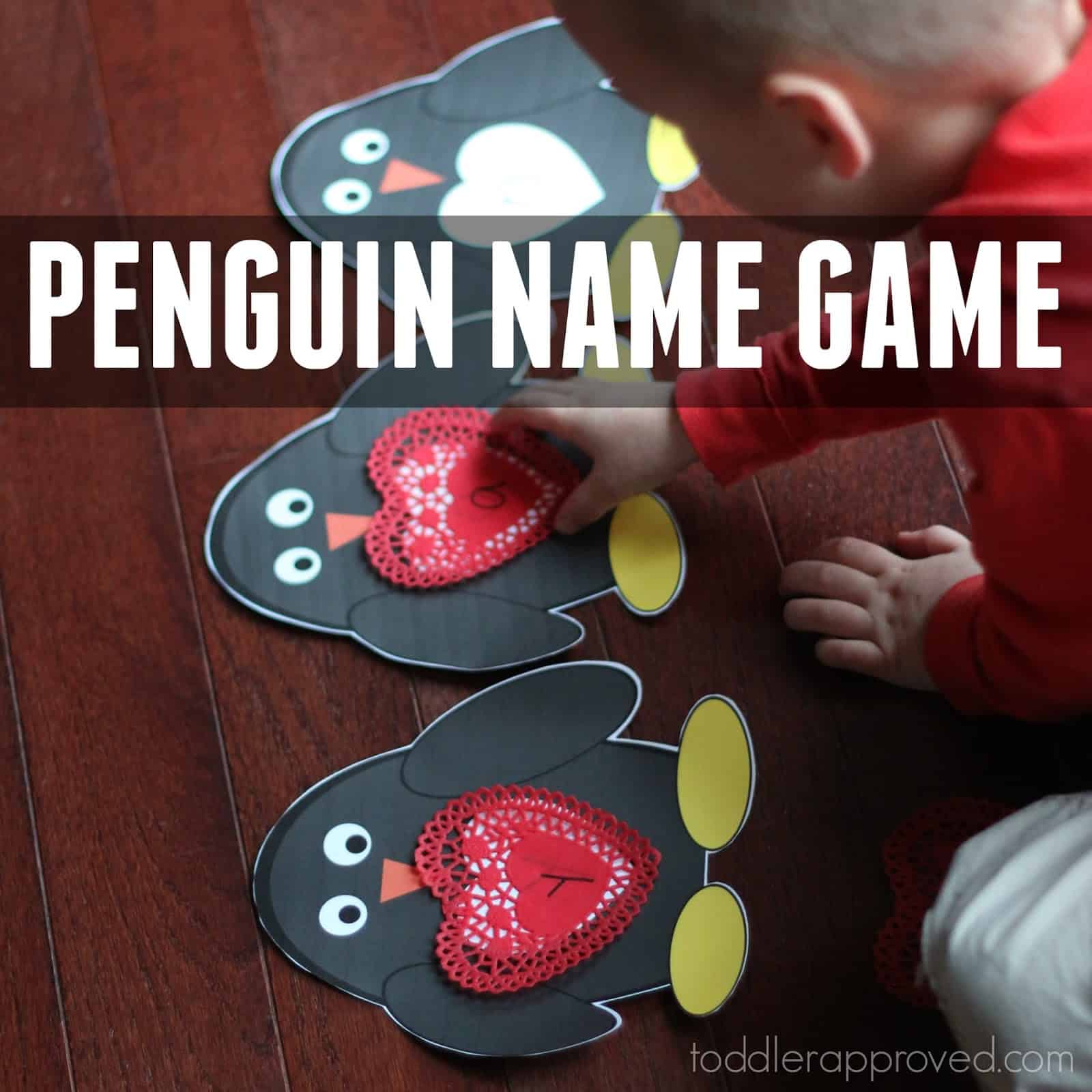 penguin2Bname2Bgame2Bsquare Penguin Activities for Preschoolers