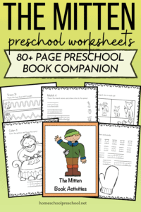 The Mitten Worksheets