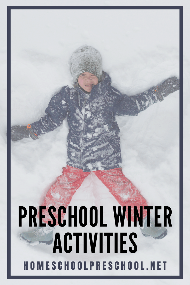 Preschool Winter Activities