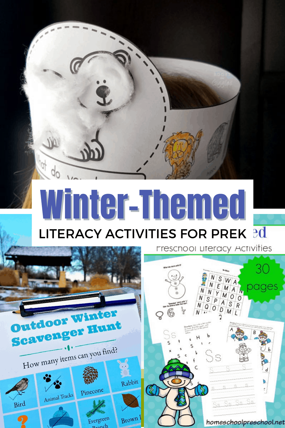 Winter Literacy Activities