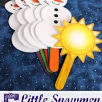 Free Snowman Printables for Preschoolers