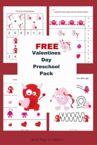 24 FREE Printable Valentines Worksheets for Kids