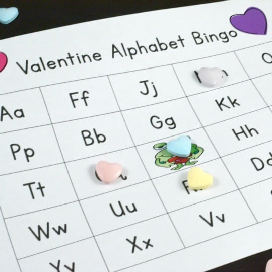 Valentine-ABC-Bingo-FB Free Printable Valentine Activity Pages
