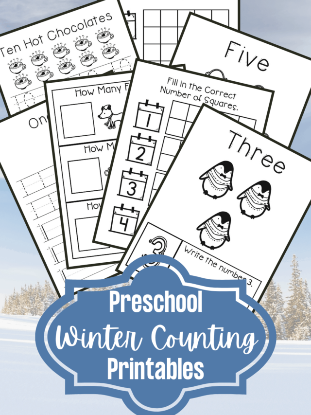 Winter Counting Activities Story