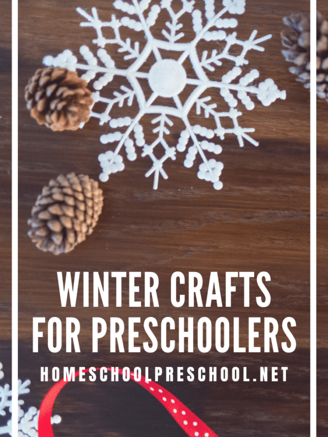 Preschool Winter Crafts Story