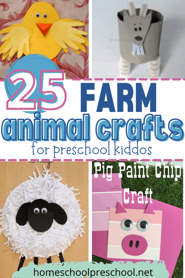 Farm Animal Crafts for Preschool