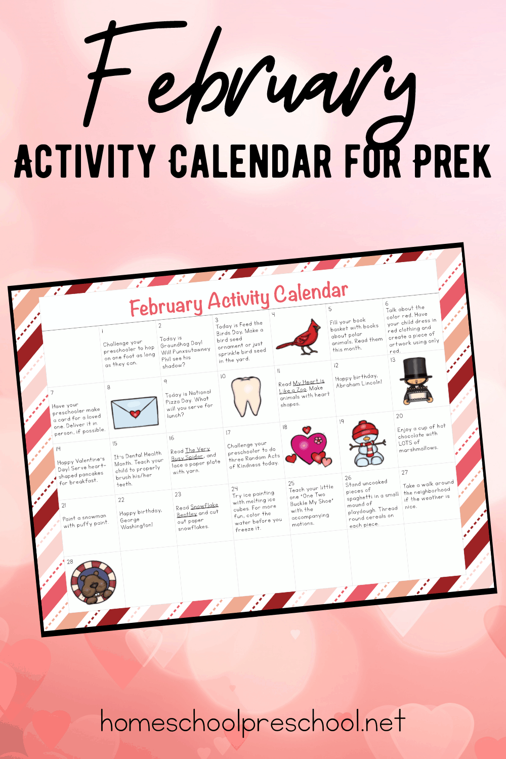 February Calendar Ideas For Preschool Danita Brandea February Calendar Ideas For Preschool Danita Brandea