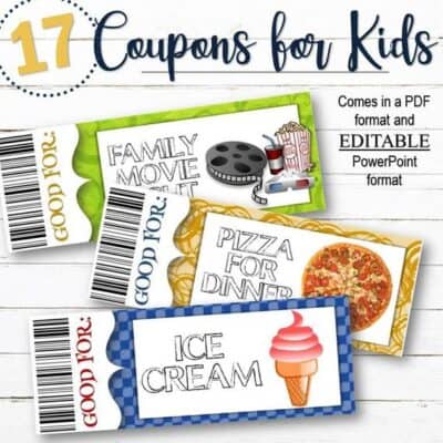 10 Printable Valentine Coupons Ideas for Preschoolers