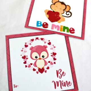 30+ Free Printable Valentine Card Ideas for Preschool