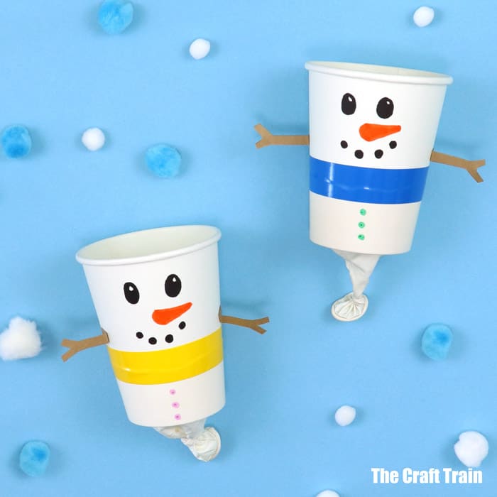 snowman-popper-1 Winter Crafts