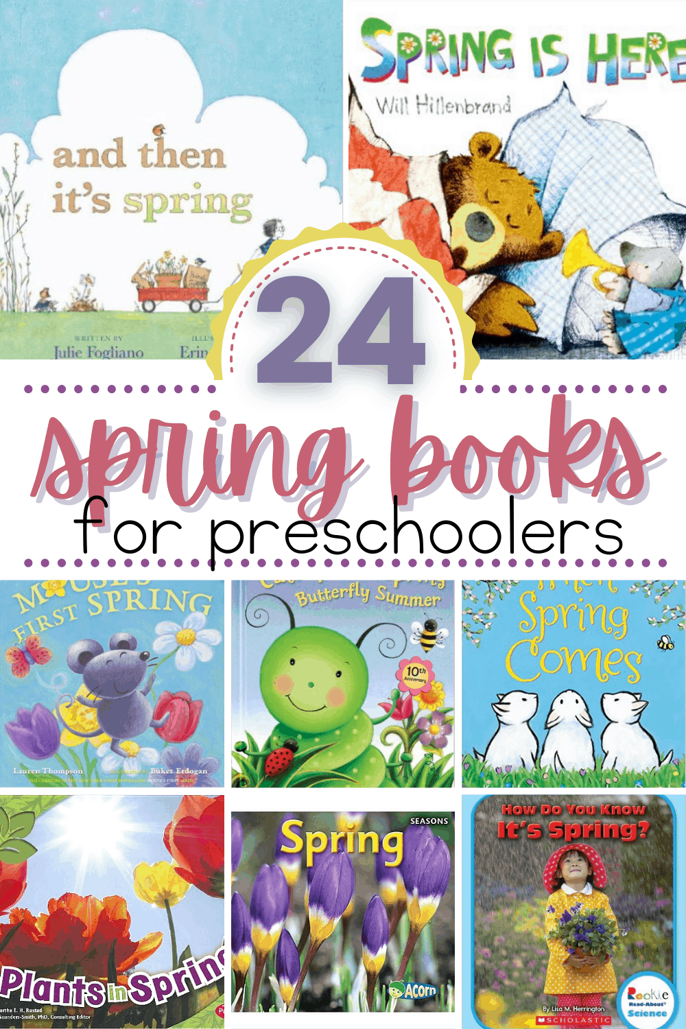 spring-books-1 Printable Spring Crafts