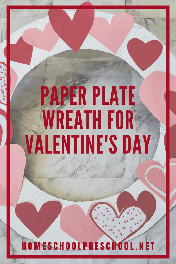 Paper Plate Valentine Craft