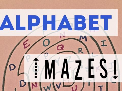 Image for Alphabet Mazes Letter Recognition Game