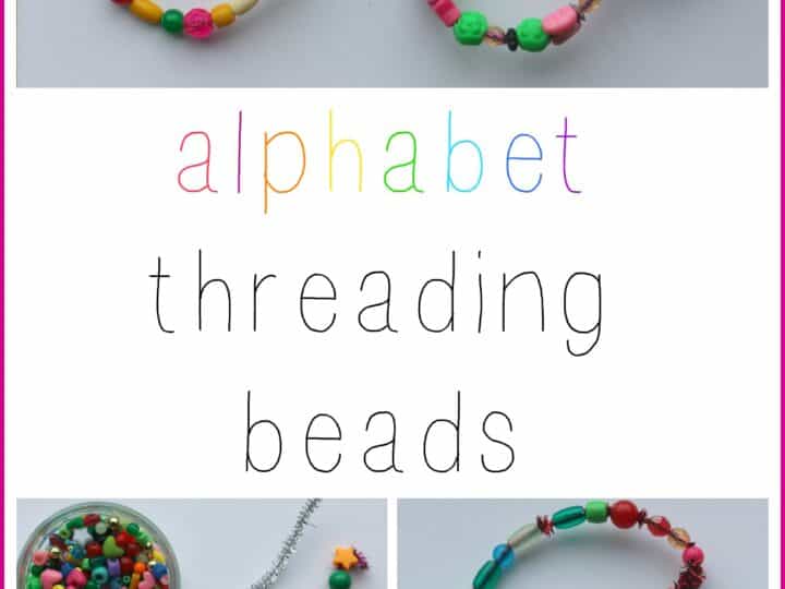 Image for Threading Beads Alphabet Activity
