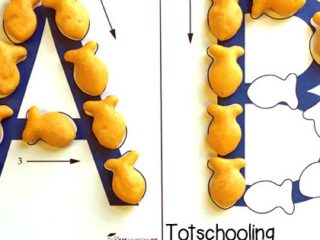 Image for Goldfish Crackers Alphabet Tracing