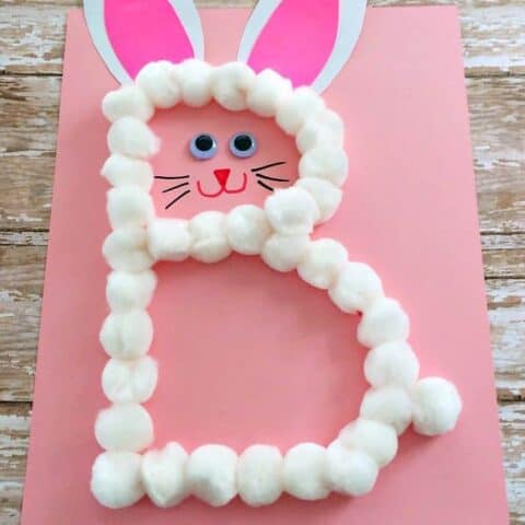 Letter-of-the-Week-Crafts-B-480x480 Easter Bunny Crafts for Preschoolers