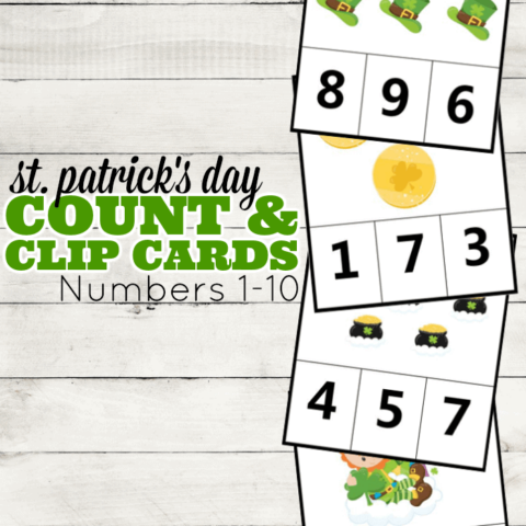 St.-Patricks-Day-Printable-Count-and-Clip-Cards-480x480 St Patrick's Day Printables