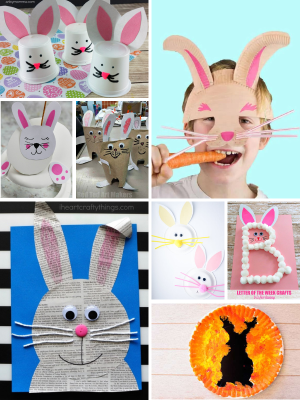 Easter Bunny Crafts for Preschoolers