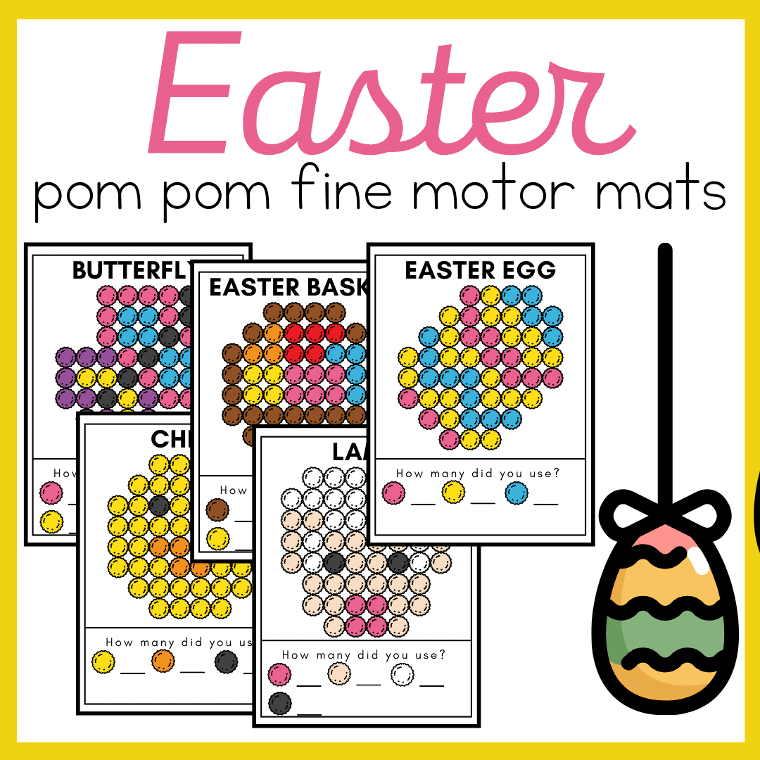 easter-poms-tpt Easter Bunny Paper Craft